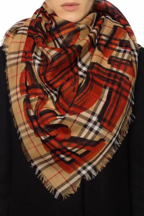 Shawl with a printed logo, zdjęcie 2 Shawl with a printed logo od Burberry